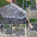 Jaxpety Concrete Stepping Road DIY Stone Molds Outdoor Decorative Stone Walk Maker   